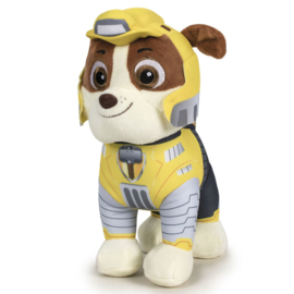 Paw Patrol Rubble Mighty Pups knuffel 19 cm.