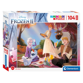Disney Frozen II puzzel 104 stukjes MAXI