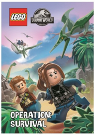 Lego Jurassic World leesboek Operatie: overleven