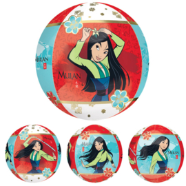 Disney Mulan Orbz folieballon 38 x 40 cm.