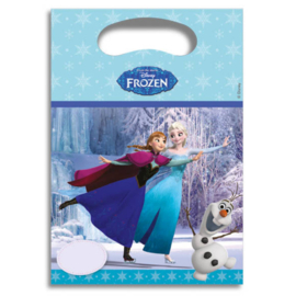 Disney Frozen Iceskating traktatiezakjes  6 st.