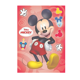 Disney Mickey Mouse ouwel taart decoratie 14,8 x 21 cm.