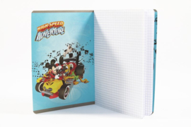 Disney Mickey Mouse ruitjes schrift A5