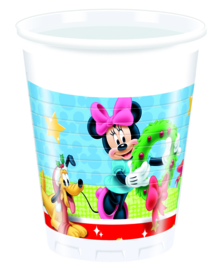 Disney Mickey Christmas bekertjes 8 st. 20 cl.