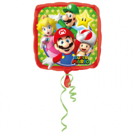 Super Mario Bros folieballon 43 cm.