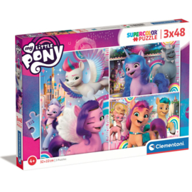 My Little Pony puzzel 3 x 48 stukjes