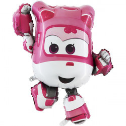 Super Wings folieballon Dizzy 80 cm.