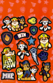 Paw Patrol stickervel 18  st. 23 x 15 cm. (B)