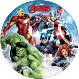Avengers bordjes Infinity Stones FSC ø 23 cm. 8 st.