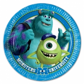 Disney Monsters University bordjes 8 st.