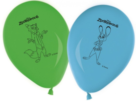 Disney Zootropolis ballonnen 8 st.