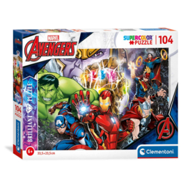 Avengers puzzel Brillant 104 stukjes