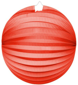 Lampion rood ø 25 cm.