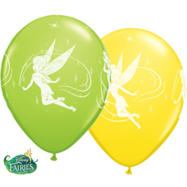 Disney Tinkerbell ballonnen ø 28 cm. 6 st.