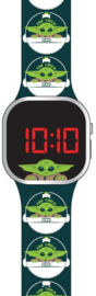 Star Wars The Mandalorian LED horloge