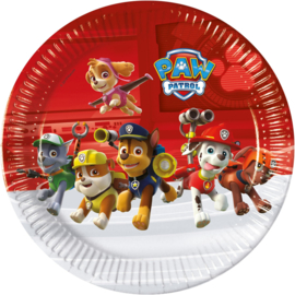 Paw Patrol bordjes Ready For Action FSC ø 23 cm. 8 st.