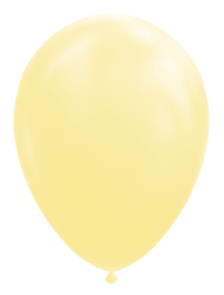 Ballonnen ivoor ø 30 cm. 10 st.