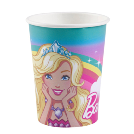 Barbie bekertjes Dreamtopia FSC 250 ml. 8 st.