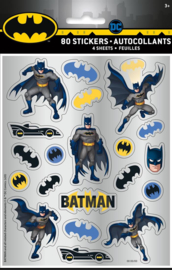Batman stickervel 4 st.