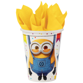 Minions bekertjes 250 ml. 8 st.