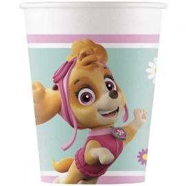 Paw Patrol Skye en Everest bekertjes 200 ml. 8 st. FSC