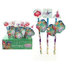 Shimmer and Shine potlood met gum p/stuk