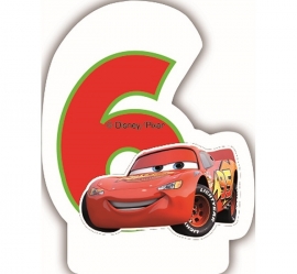 Disney Cars 6e verjaardagskaars
