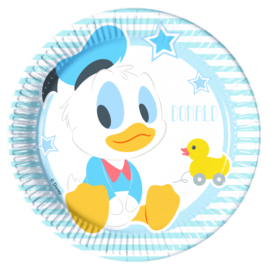 Disney Baby Donald Duck gebakbordjes ø 19,5 cm. 8 st.