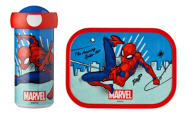 Spiderman Mepal lunchset (lunchbox + schoolbeker)
