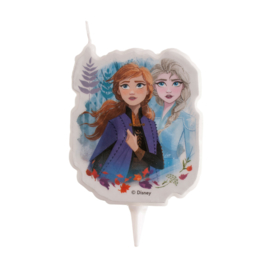 Disney Frozen 2 taart kaars 2D 7,5 cm.