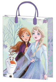 Disney Frozen cadeau tasje M 32 x 27 x 10 cm.