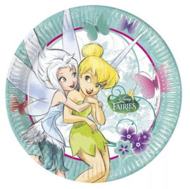 Disney Tinkerbell bordjes ø 23 cm. 8 st.