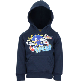 Sonic The Hedgehog hoodie blauw mt. 96