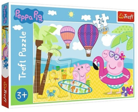 Peppa Pig puzzel Beach 24 stukjes Maxi