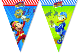 Disney Mickey Mouse and the Roadster Racers vlaggenlijn 2,3 mtr.