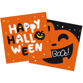 Servetten Halloween - Halloween BoOo! - 33 x 33 cm - 20 stuks