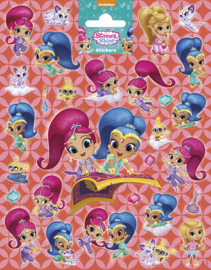 Shimmer and Shine stickervel 16 x 20 cm.