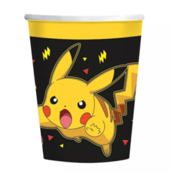 Pokémon bekertjes Thunder 237 ml 8 st.