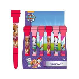 Paw Patrol Skye en Everest 3 in 1 pen p/stuk