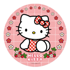 Hello Kitty taart en cupcake decoratie