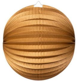 Lampion metallic goud ø 25 cm.
