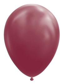 Ballonnen bordeaux ø 30 cm. 10 st.