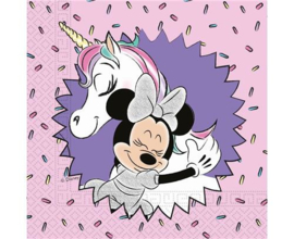 Disney Minnie Mouse Unicorn servetten 20 st.
