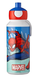 Spiderman Mepal pop-up drinkfles 400 ml.