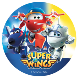 Super Wings taart en cupcake decoratie