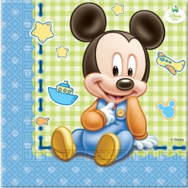 Disney Baby Mickey Mouse servetten 20 st.