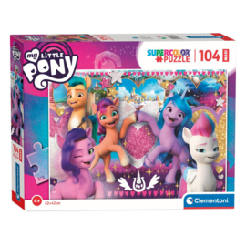 My Little Pony puzzel Hart 104 stukjes