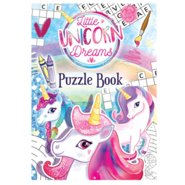 Little Unicorn Dreams mini puzzel boekje (Engelstalig)