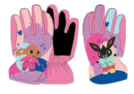 Bing en Sula ski handschoenen roze 7-8 jaar