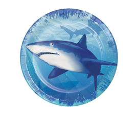 Shark gebakbordjes ø 17,4 cm. 8 st.